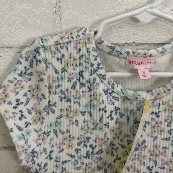 DESIGN HISTORY Girls “Pearl” Flowered Dress - Picture 5 of 8